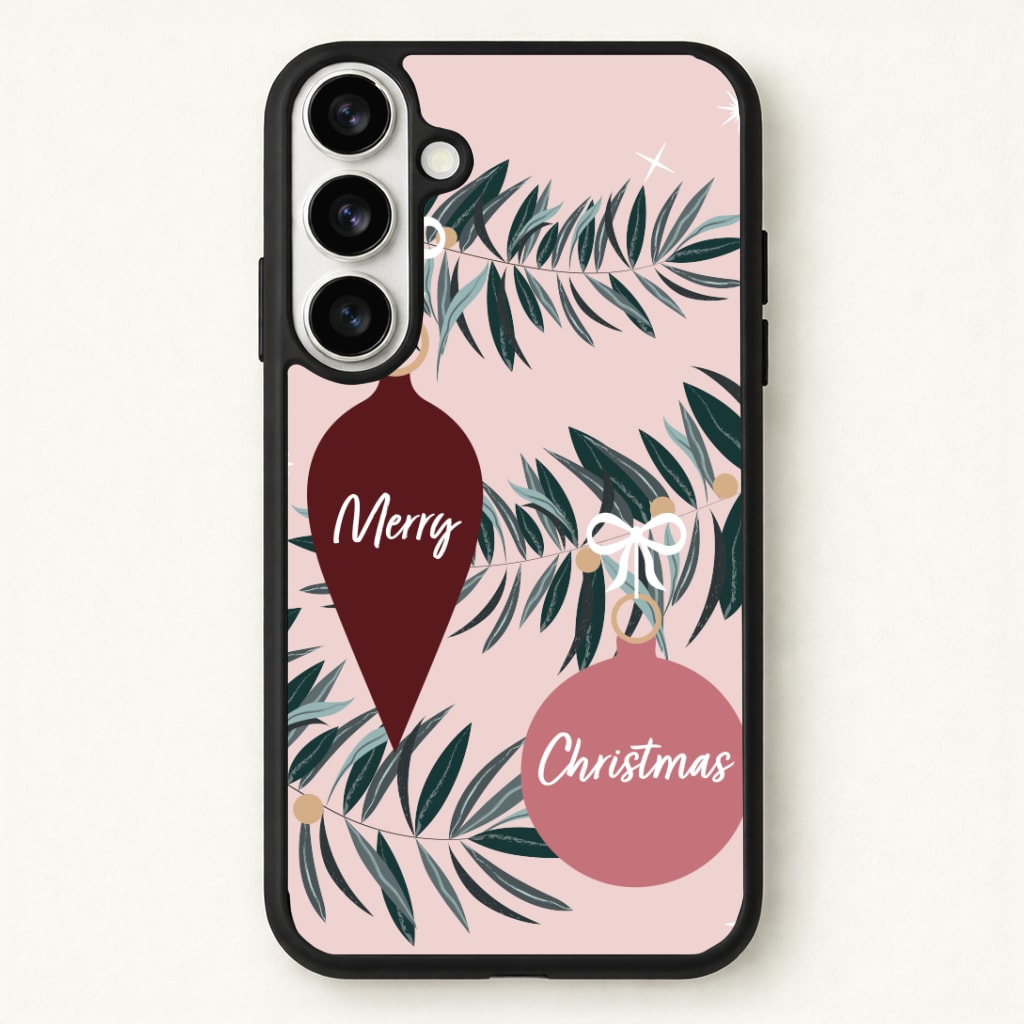 Merry Christmas Phone Case - Galaxy S26 / Standard