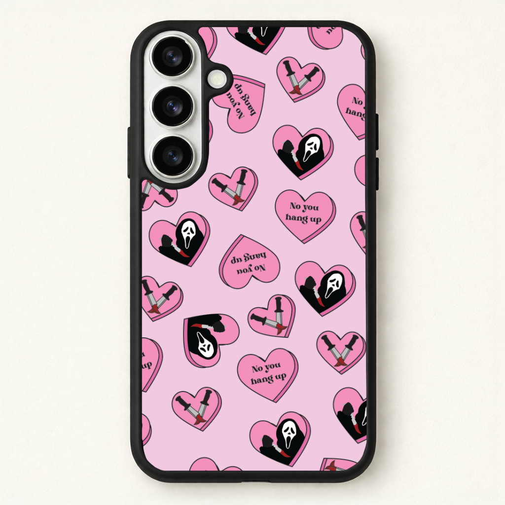 No You Hang Up Love Hearts Phone Case - Galaxy S26 / Standard