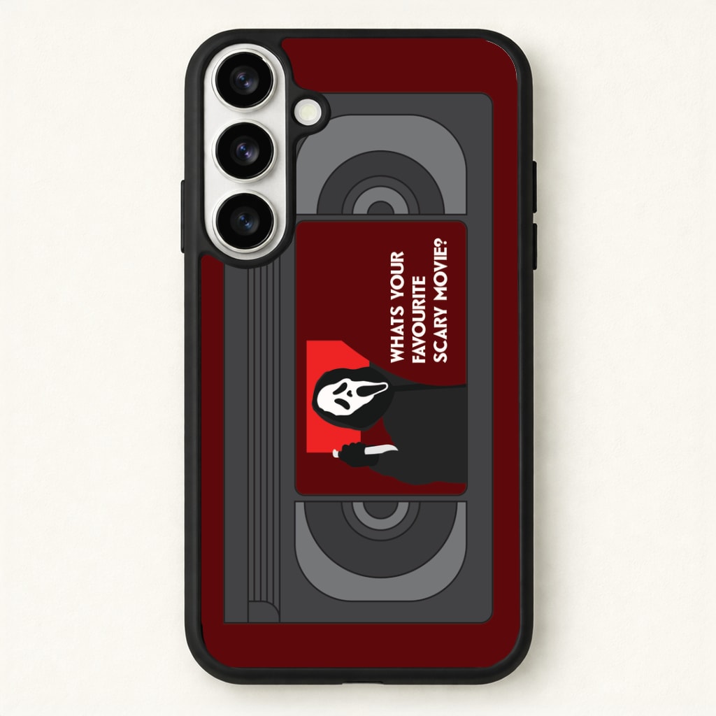 Horror Movie 7 VHS Tape Phone Case - Galaxy S26 / Standard