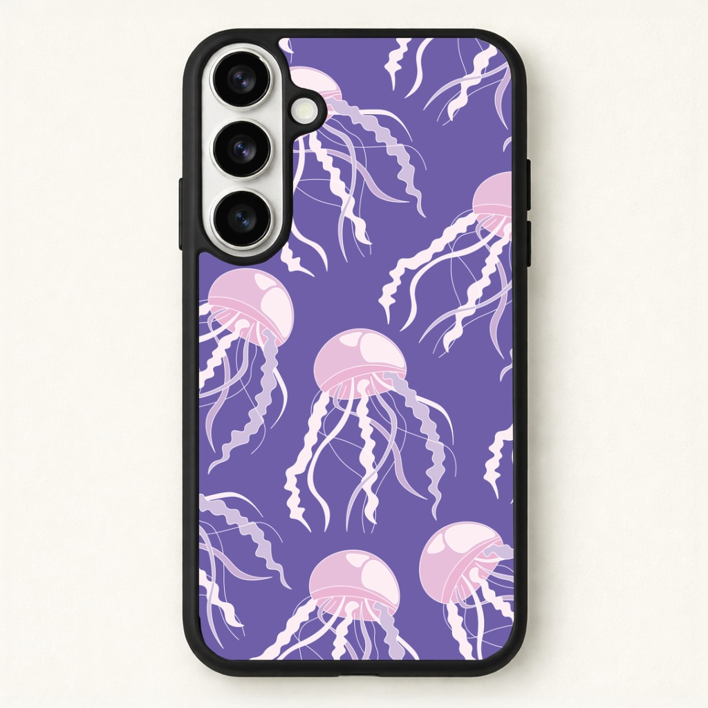 Jellyfish Pattern - Sealife Phone Case - Galaxy S26 / Standard