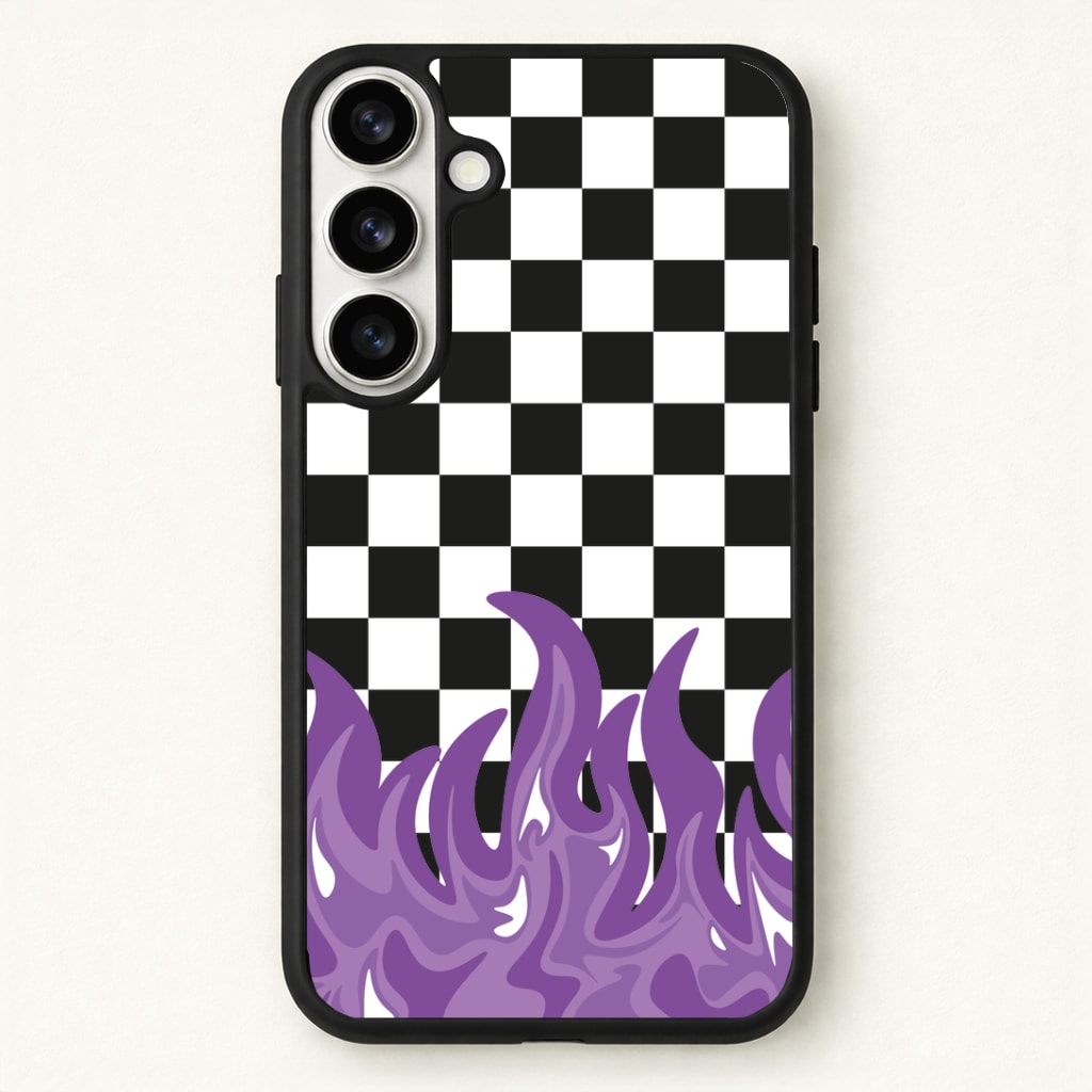 Purple Flame - Skate Aesthetic Phone Case - Galaxy S26 / Standard