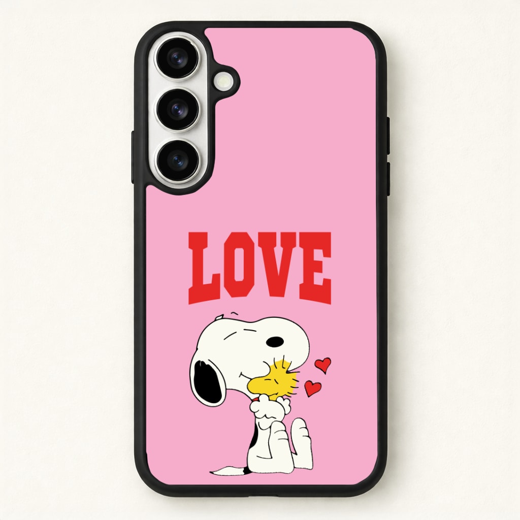 Love Cartoon Beagle Phone Case - Galaxy S26 / Standard