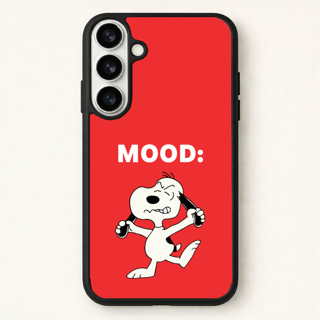 Mood Cartoon Beagle Phone Case - Galaxy S26 / Standard