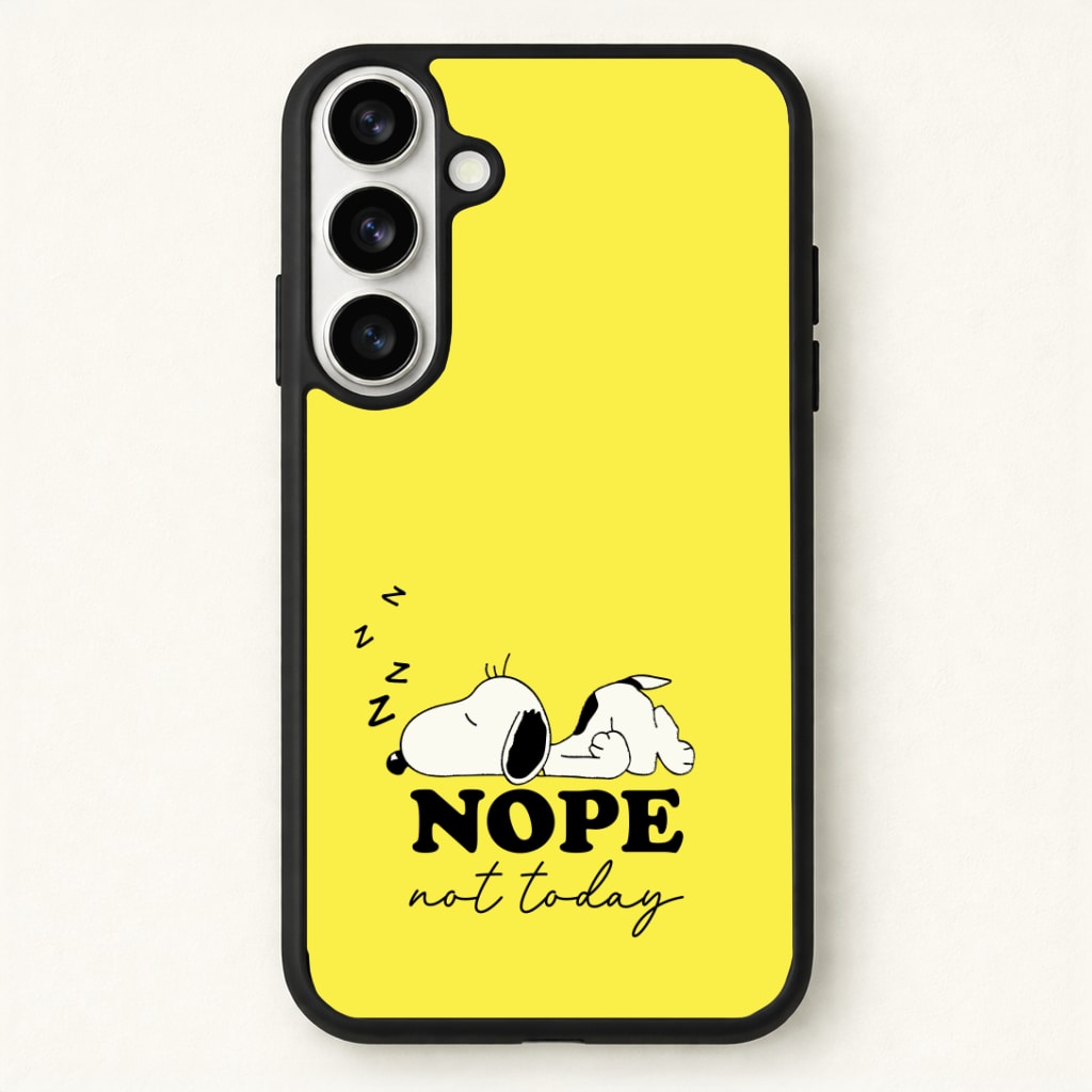 Nope, Not Today Phone Case - Galaxy S26 / Standard