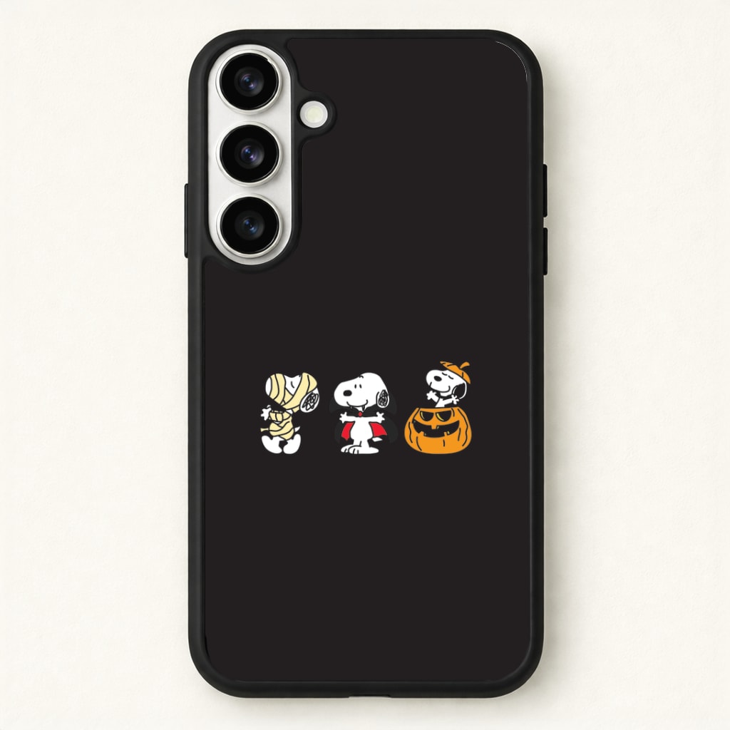 Cartoon Beagle Halloween Costumes Phone Case - Galaxy S26 / Standard