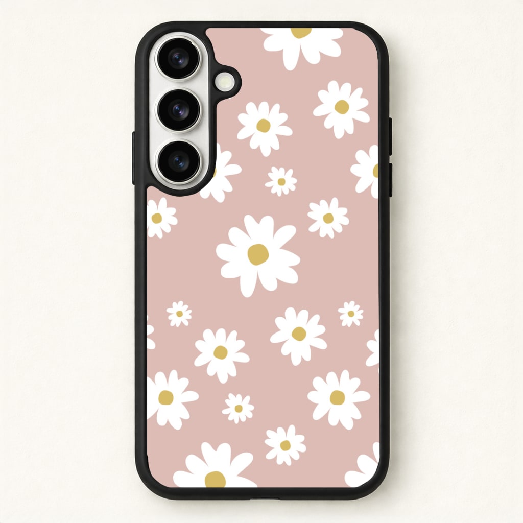 Spring Daisy Pattern Phone Case - Galaxy S26 / Standard