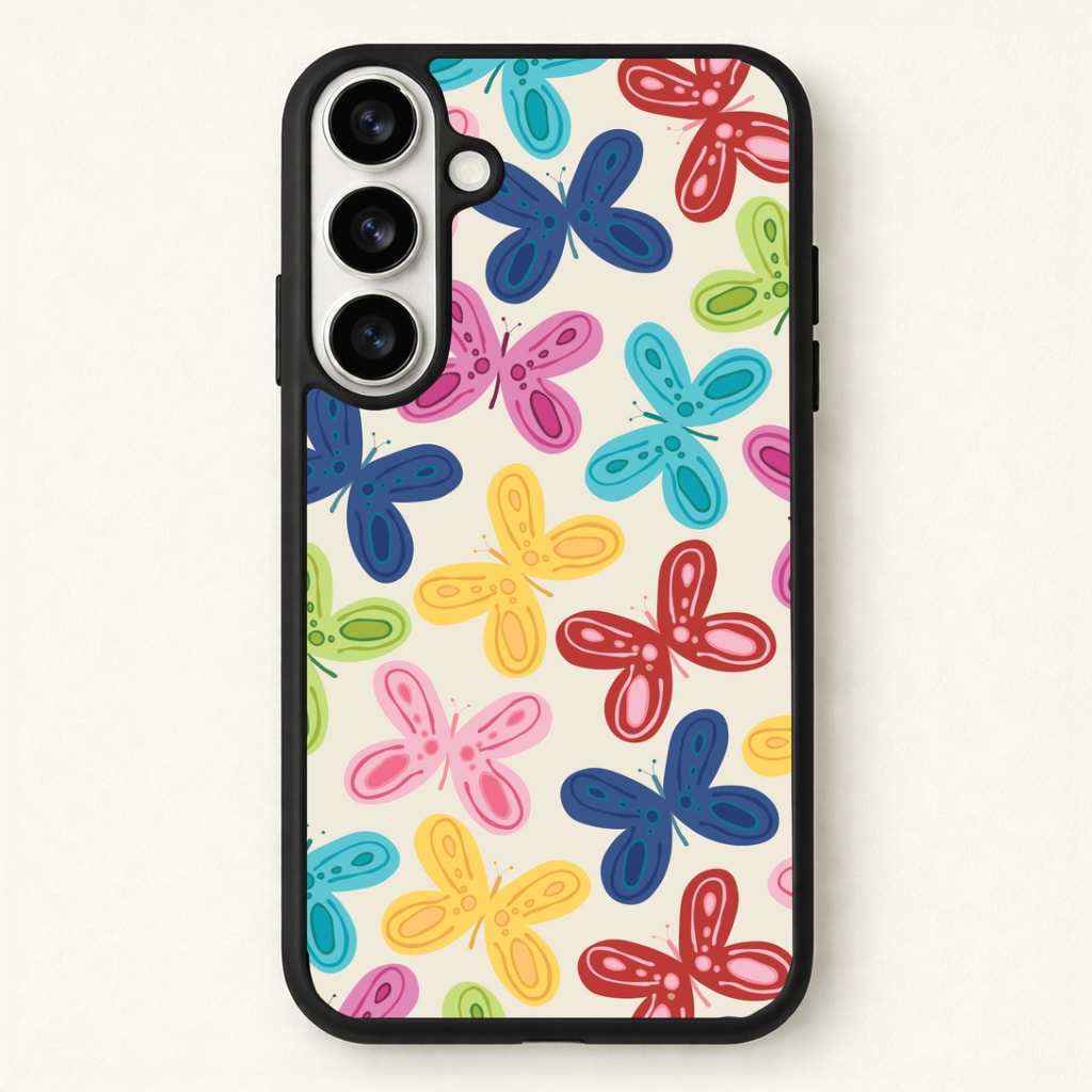 Butterflies - Spring Patterns Phone Case - Galaxy S26 / Standard