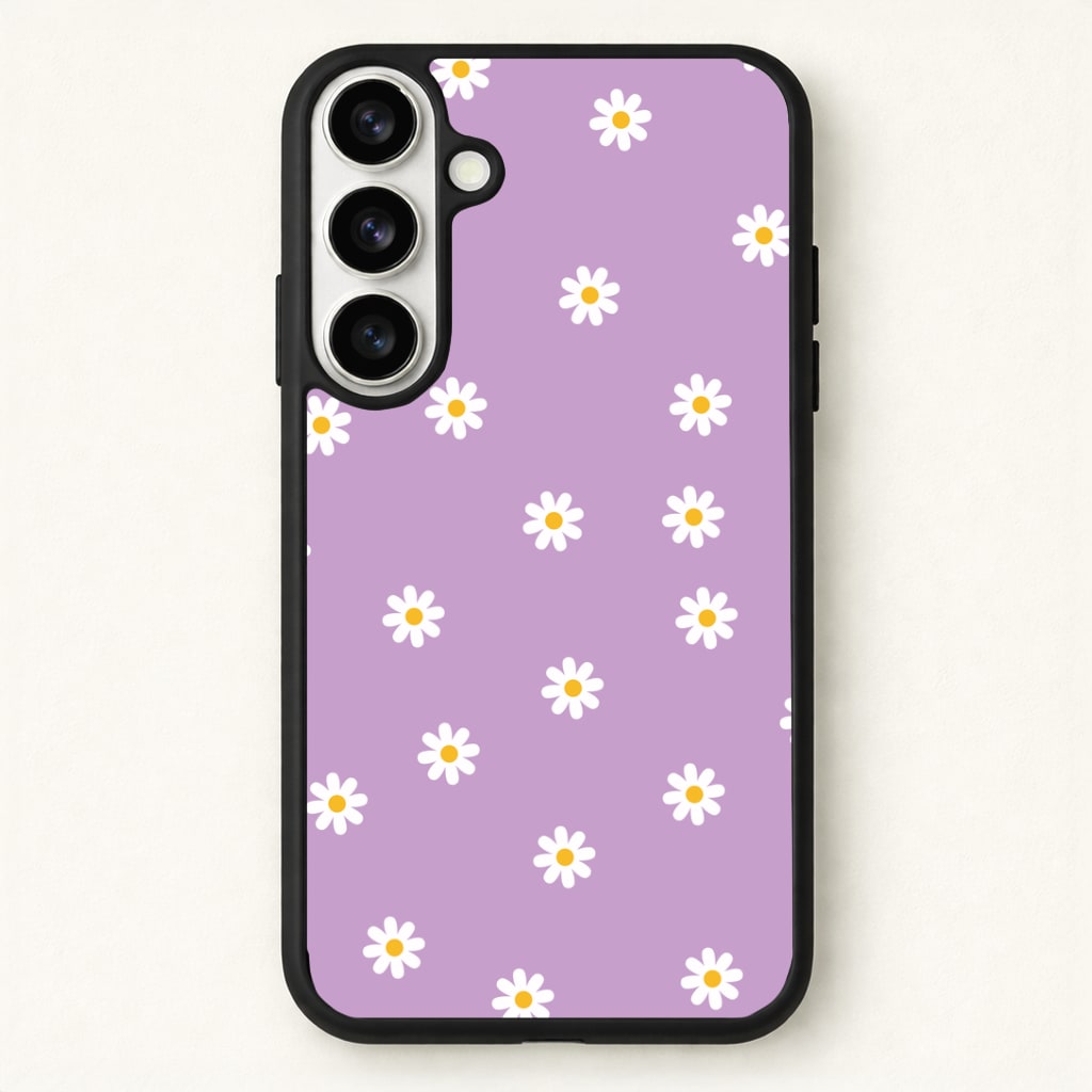 Purple Daisies Phone Case - Galaxy S26 / Standard