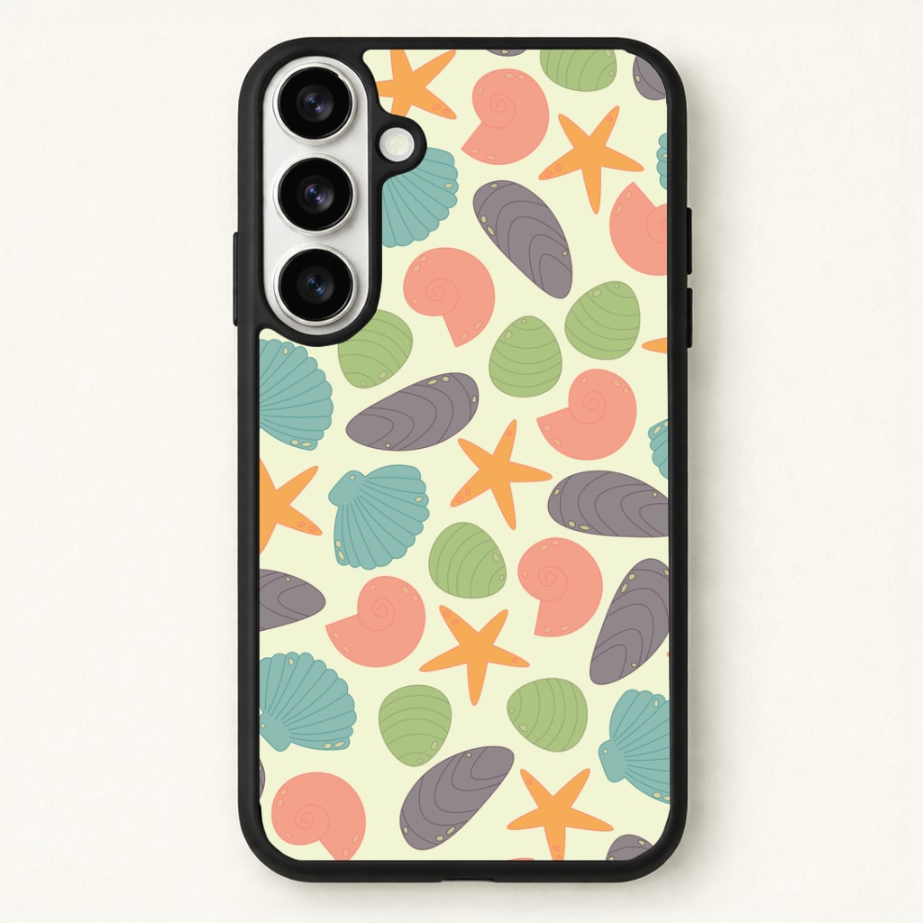 Seashells Pattern 1 Phone Case - Galaxy S26 / Standard