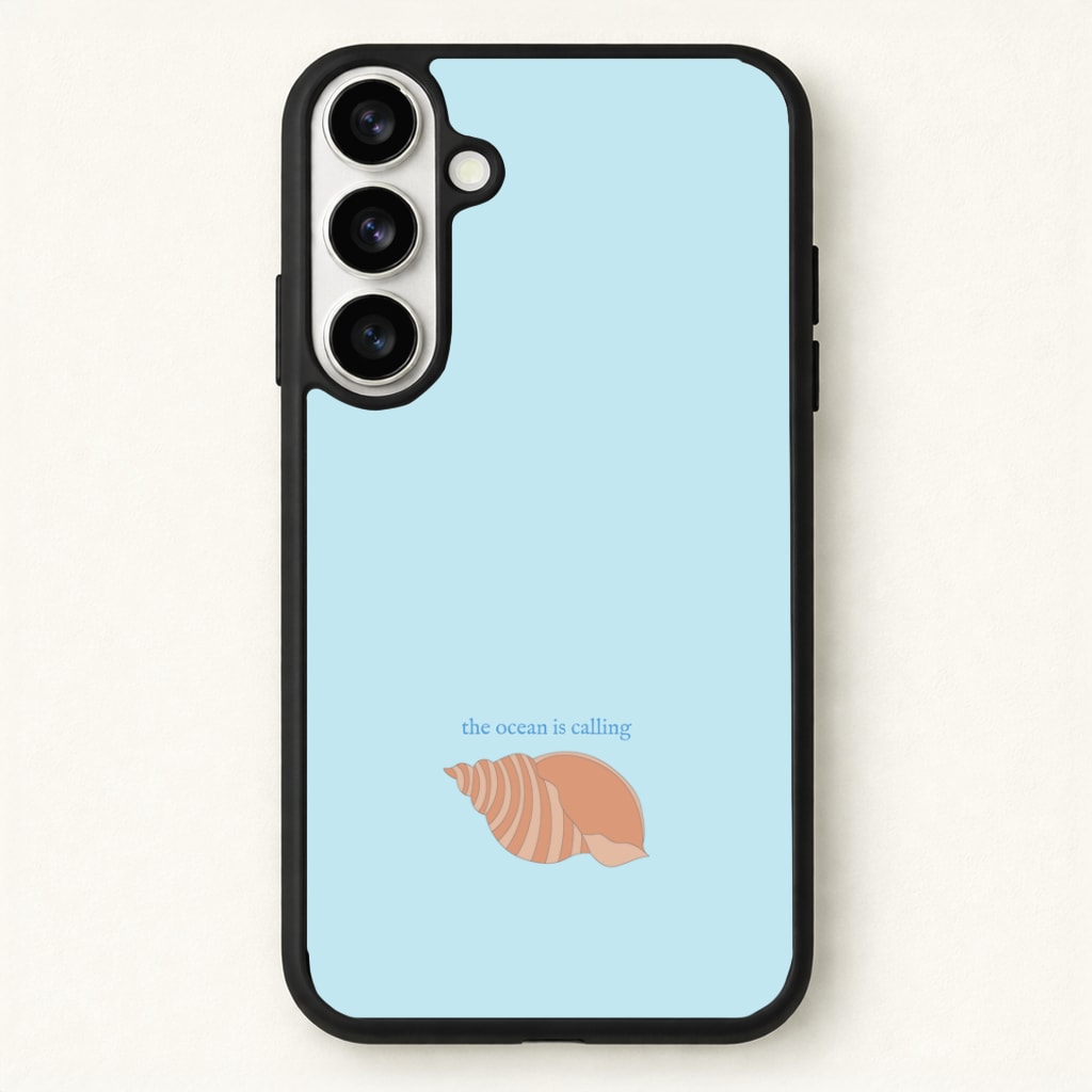 The Ocean Is Calling - Seashells Phone Case - Galaxy S26 / Standard