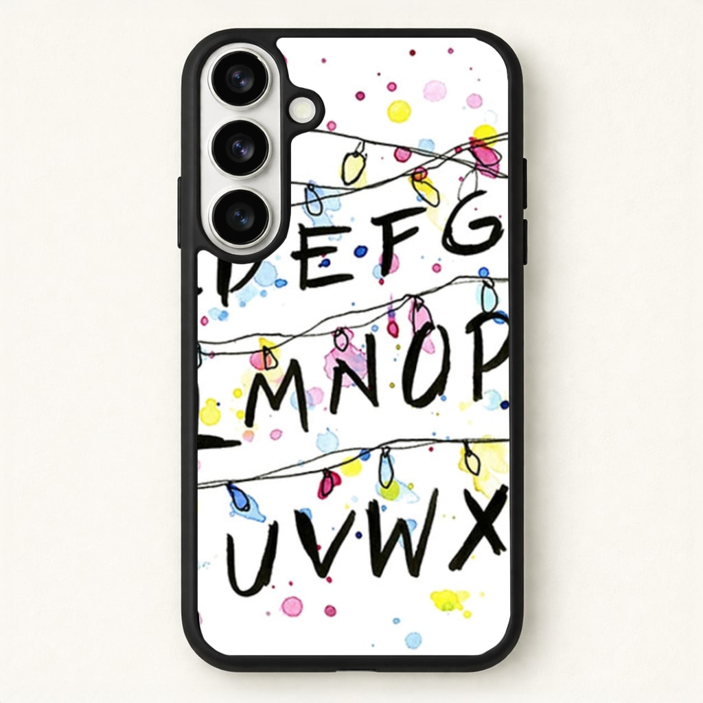 Stranger Wall Lights Phone Case - Galaxy S26 / Standard