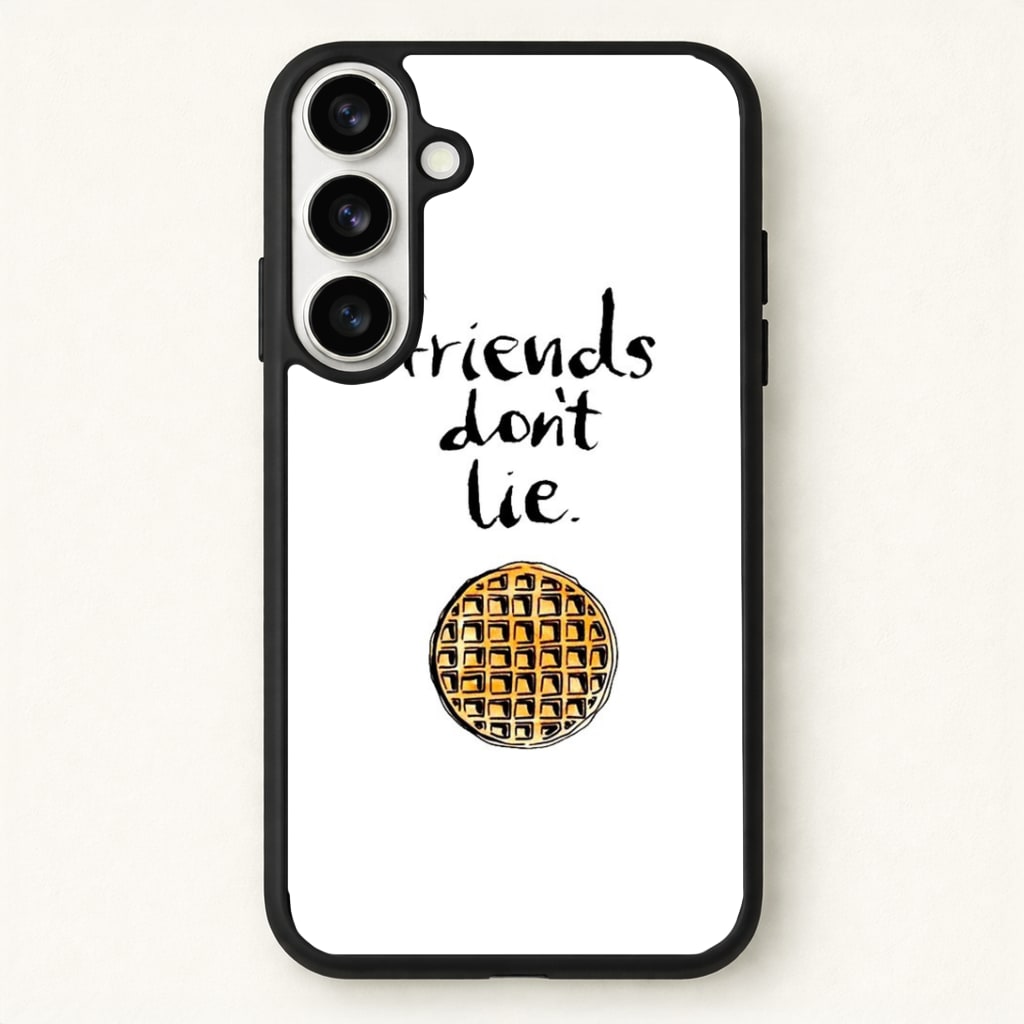 Friends Don't Lie Waffle Phone Case - Galaxy S26 / Standard