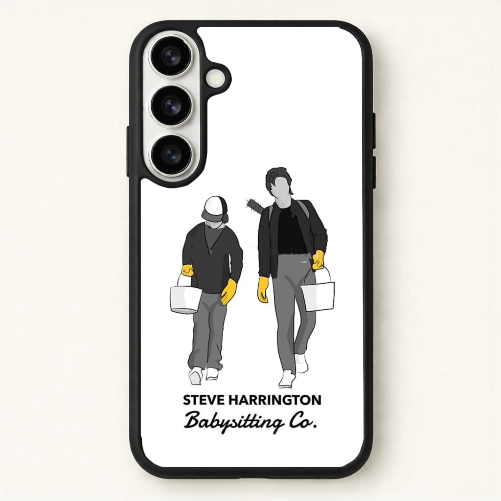 Steve Harrington Babysitting Co Phone Case - Galaxy S26 / Standard