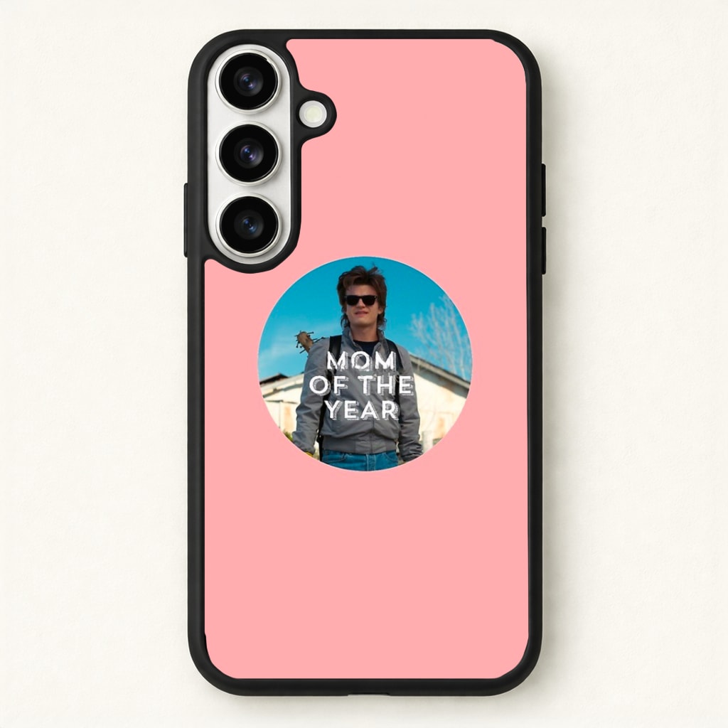 Steve Harrington - Mom Of The Year Phone Case - Galaxy S26 / Standard