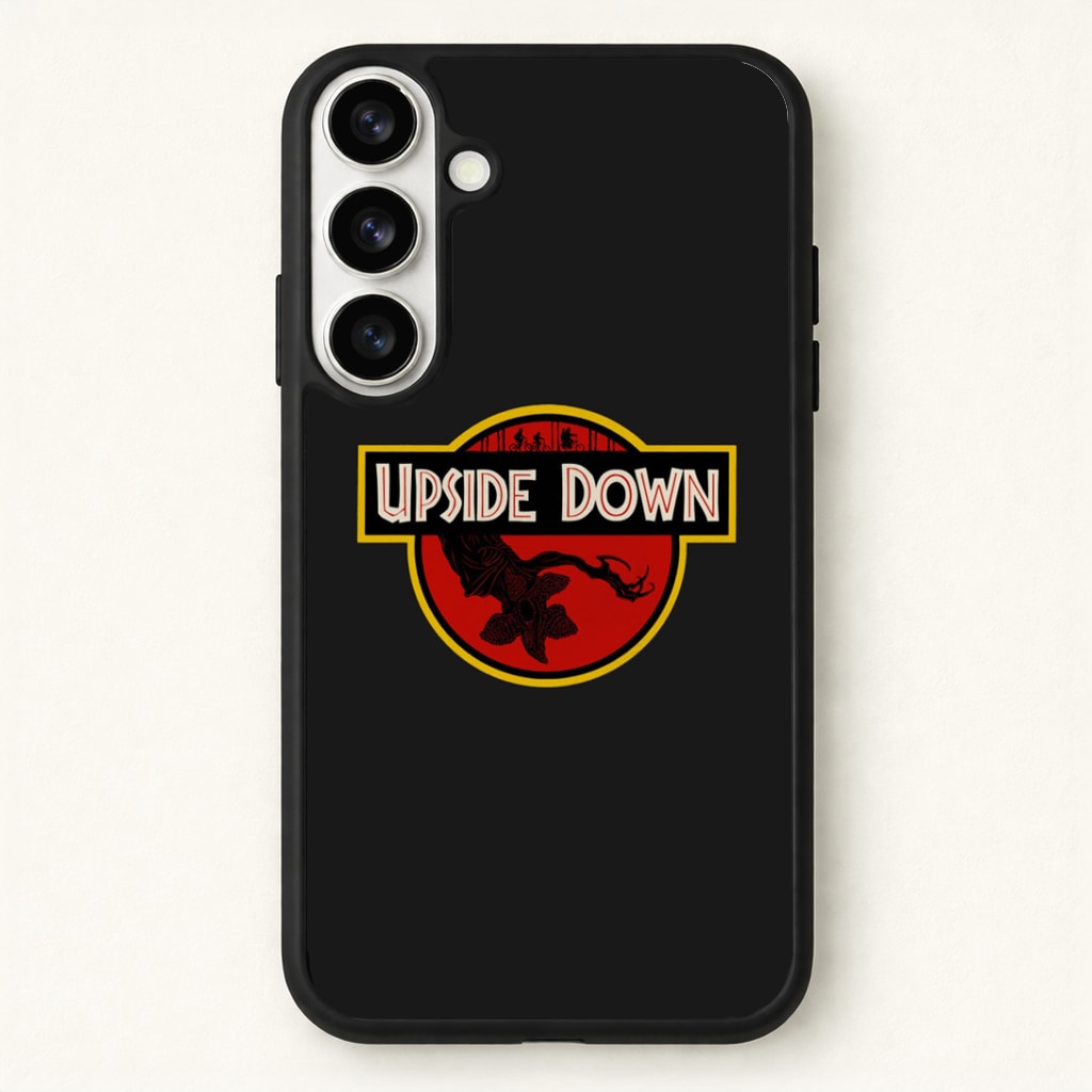 Upside Down - Jurassic Inspired Stranger Phone Case - Galaxy S26 / Standard