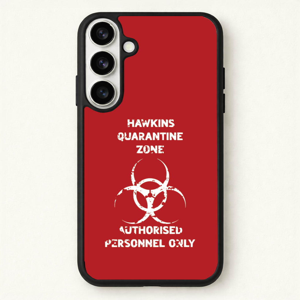 Hawkins Quarantine Zone Phone Case - Galaxy S26 / Standard