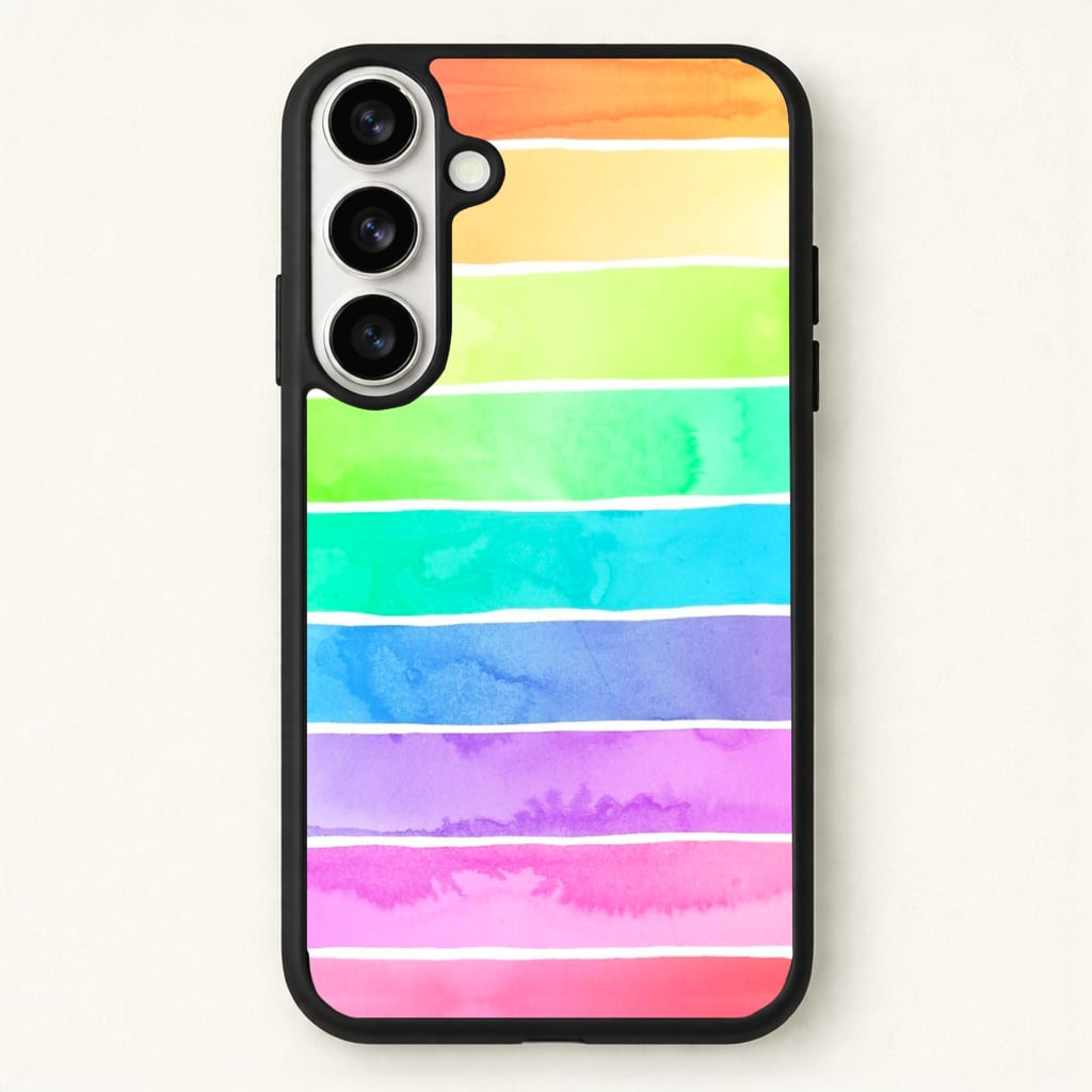 Summer Sorbet Stripes Phone Case - Galaxy S26 / Standard