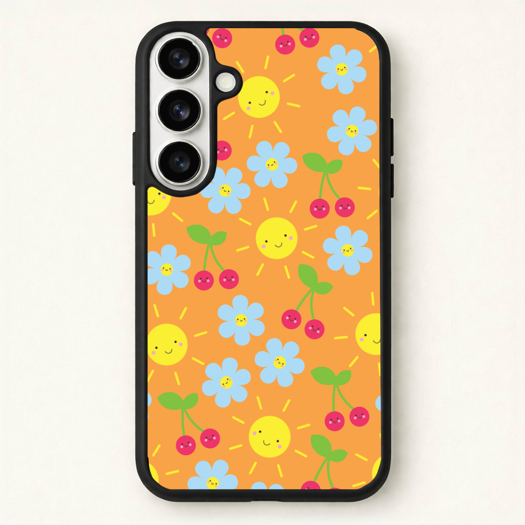 Vibey Pattern - Summer Phone Case - Galaxy S26 / Standard
