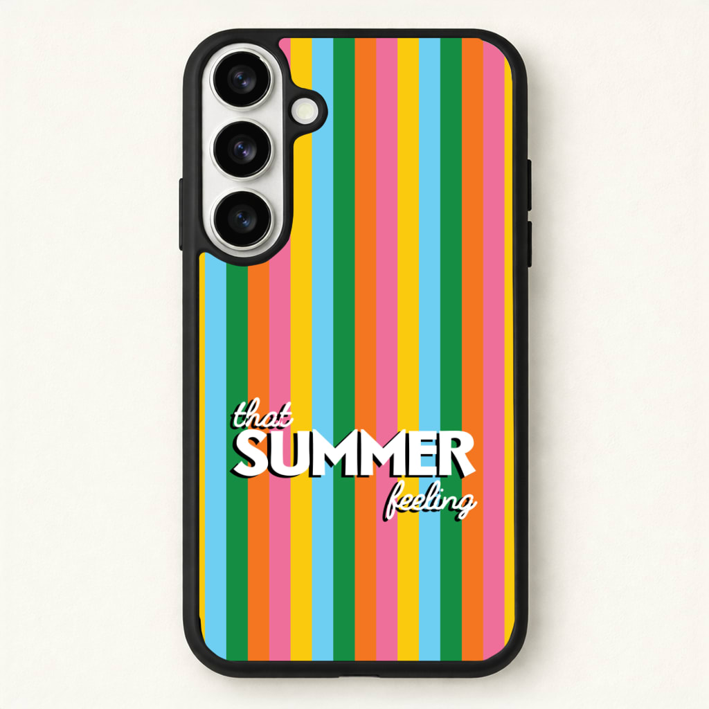 That Summer Feeling Stripes Phone Case - Galaxy S26 / Standard