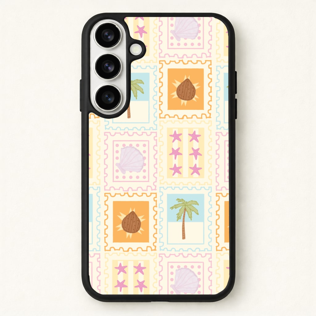 Tropical Stamps Phone Case