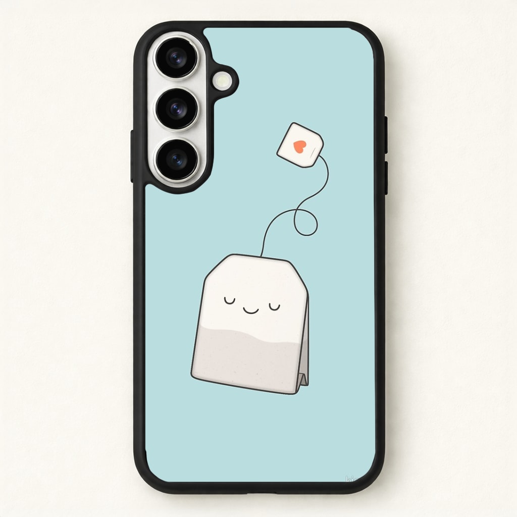 Tea Time - Cartoon Tea Bag Phone Case - Galaxy S26 / Standard