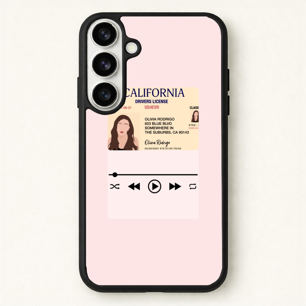 Drivers License - Olivia TikTok Phone Case - Galaxy S26 / Standard