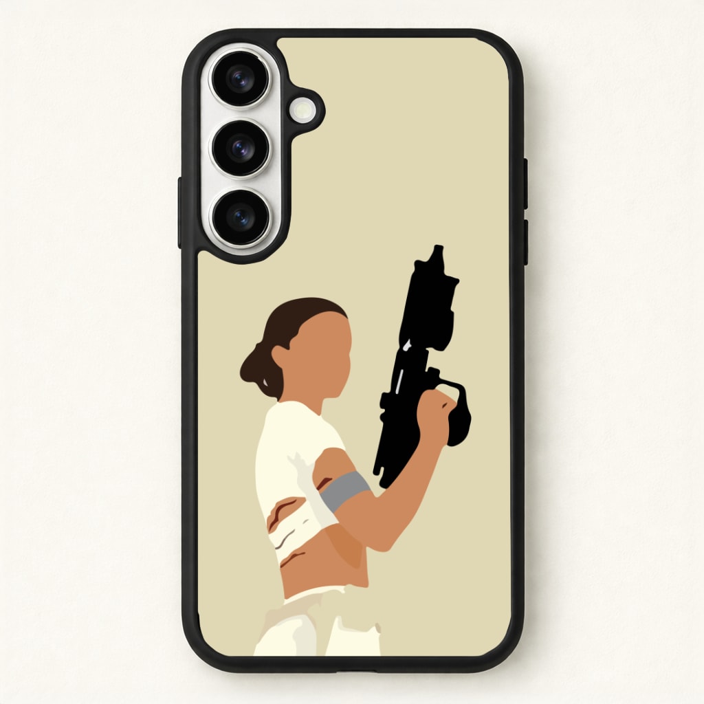 Leia With Gun Phone Case - Galaxy S26 / Standard