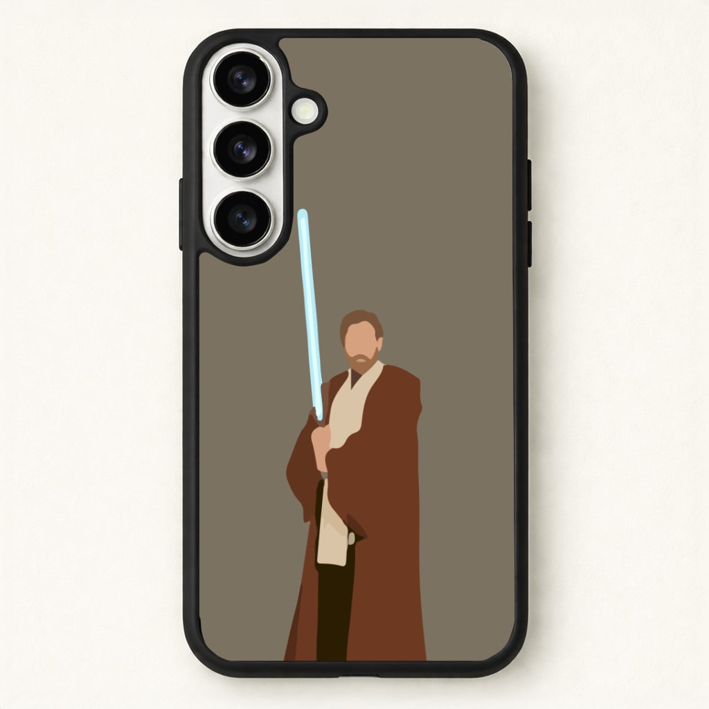 Kenobi Blue Lightsaber Phone Case - Galaxy S26 / Standard