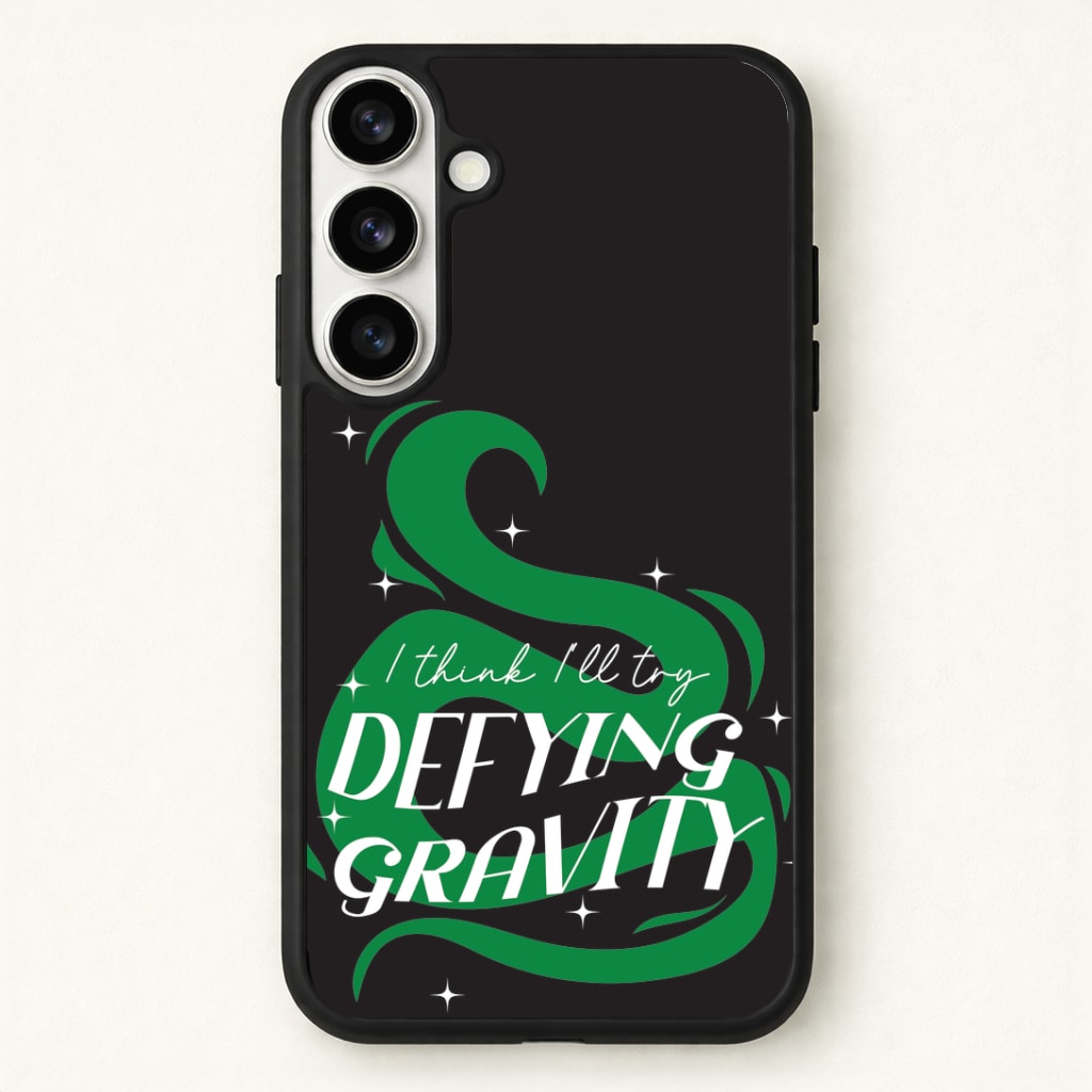 I Think I'll Try Defying Gravity Phone Case - Galaxy S26 / Standard