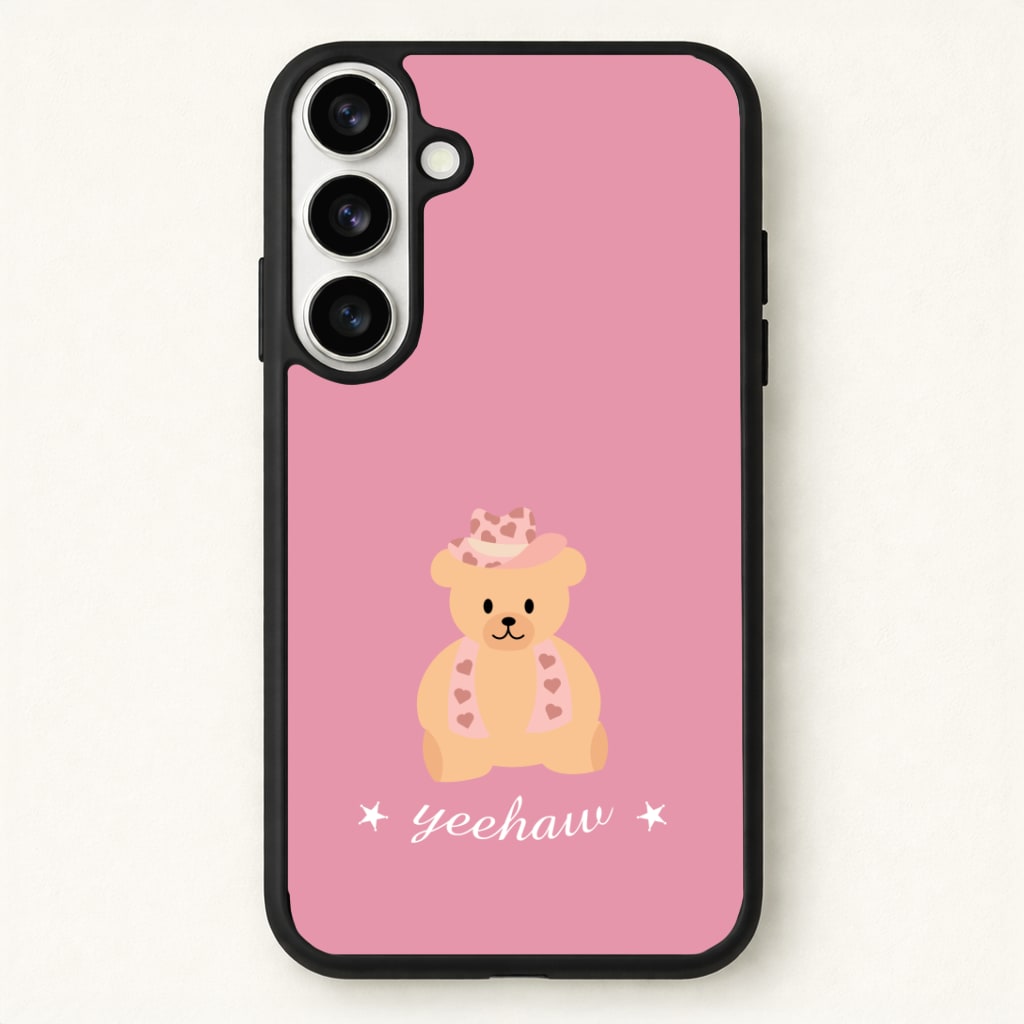 Yeehaw Teddy Bear Phone Case - Galaxy S26 / Standard
