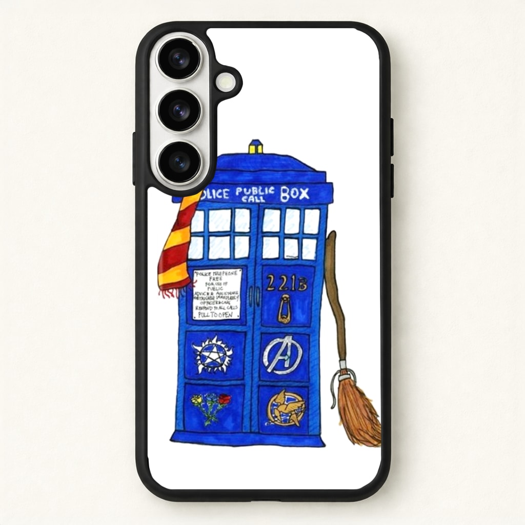 Multifandom Cartoon Phone Case - Galaxy S26 / Standard