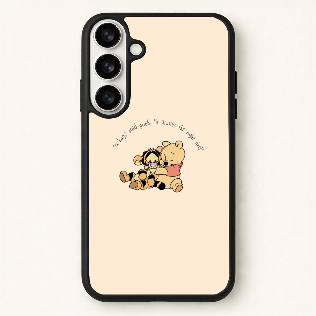 A Hug Said Pooh - Winnie Phone Case - Galaxy S26 / Standard