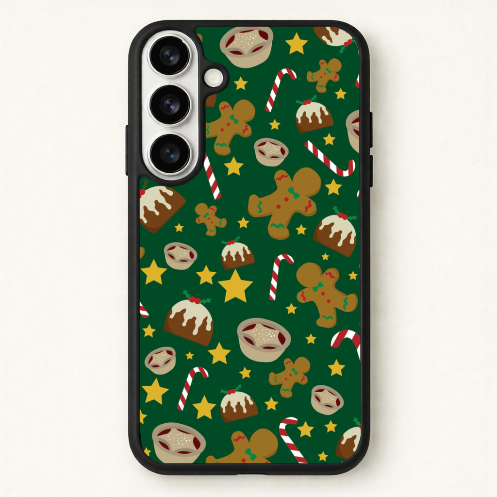 Festive - Christmas Patterns Phone Case - Galaxy S26 / Standard