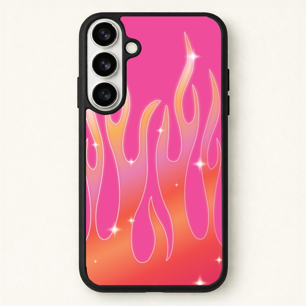 Sun Kissed Flame Phone Case - Galaxy S26 / Standard