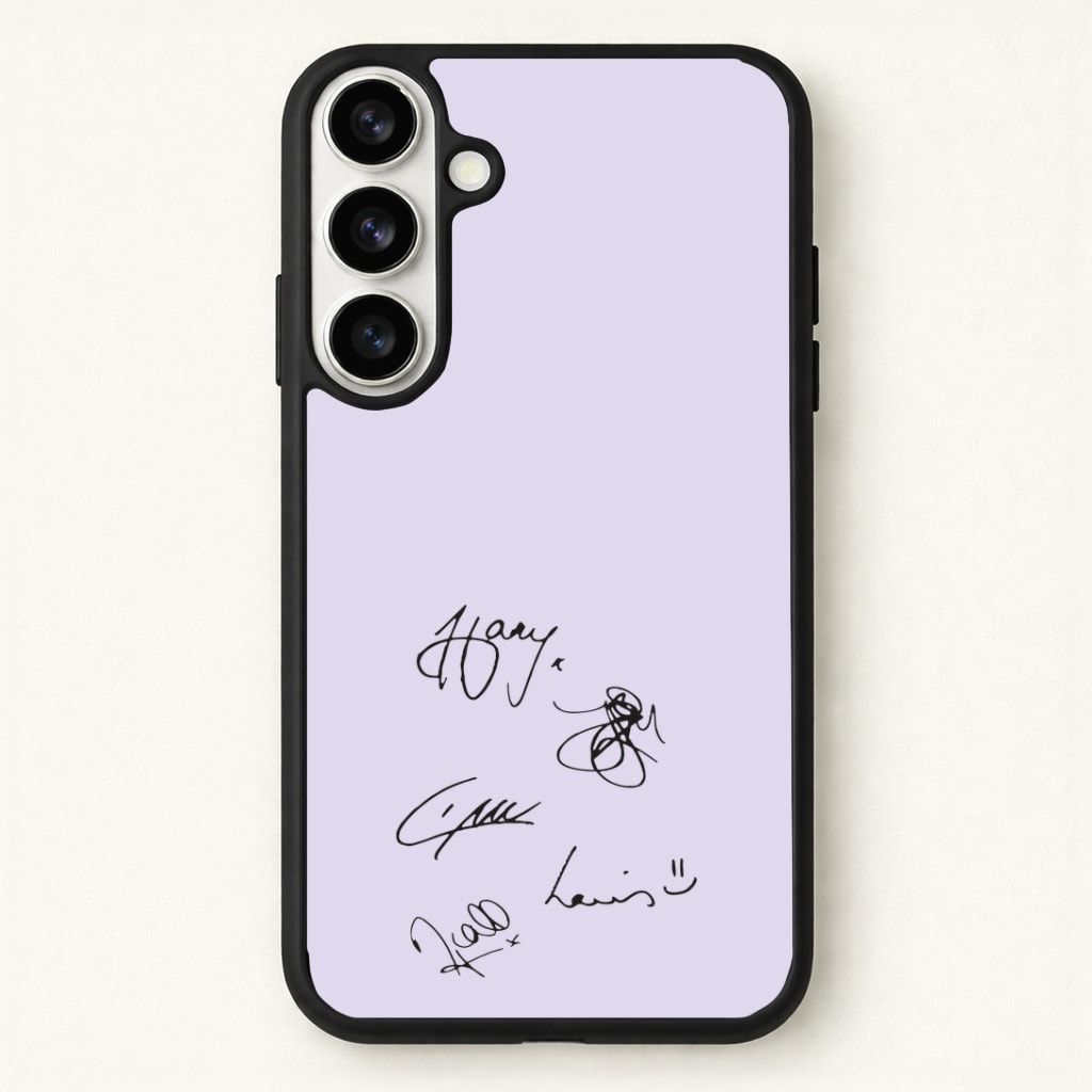1D Signatures Phone Case - Galaxy S26 / Standard