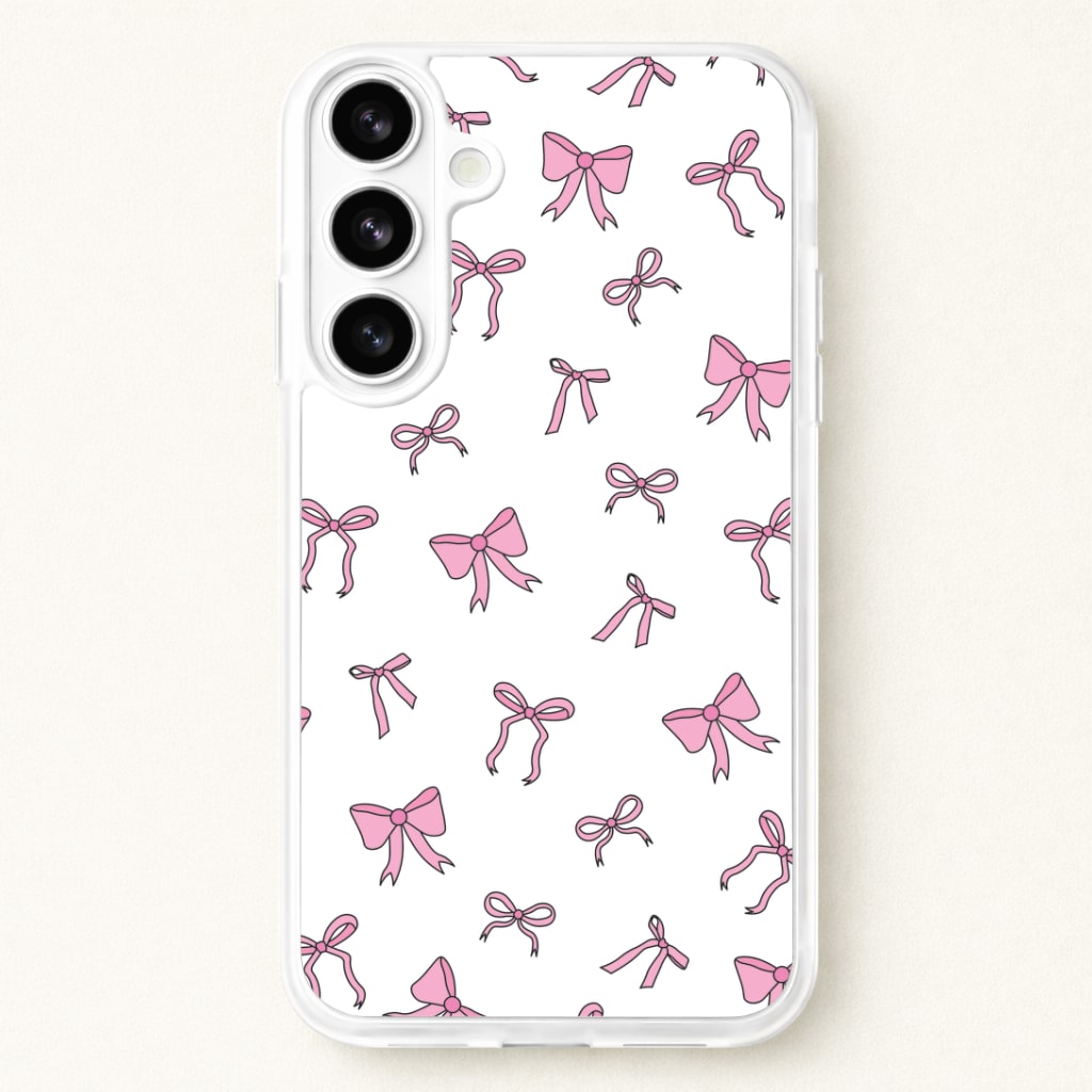 Coquette Variety Pink Bows Pattern Phone Case