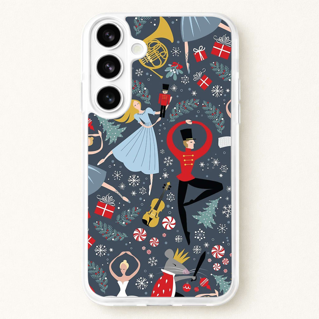 Nutcracker Ballet Pattern - Christmas Phone Case