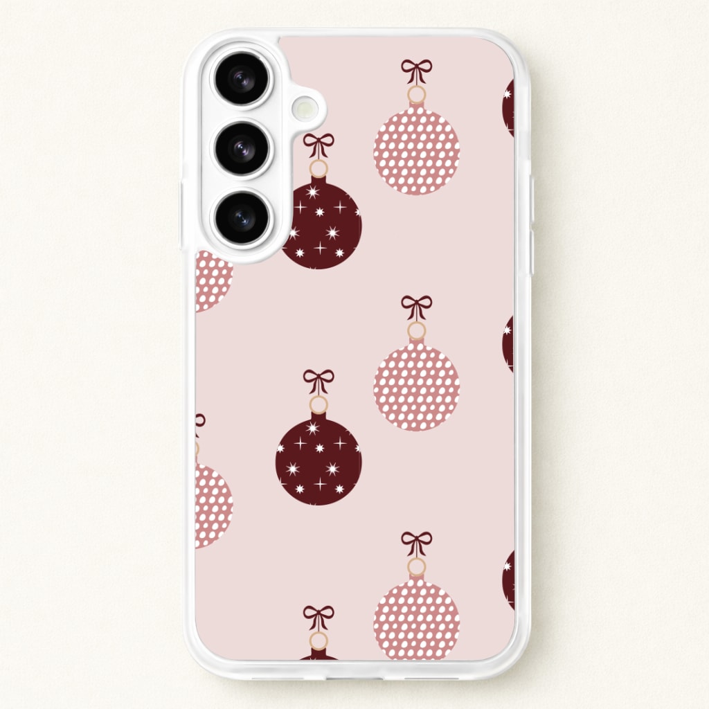 Christmas Bauble Pattern Phone Case
