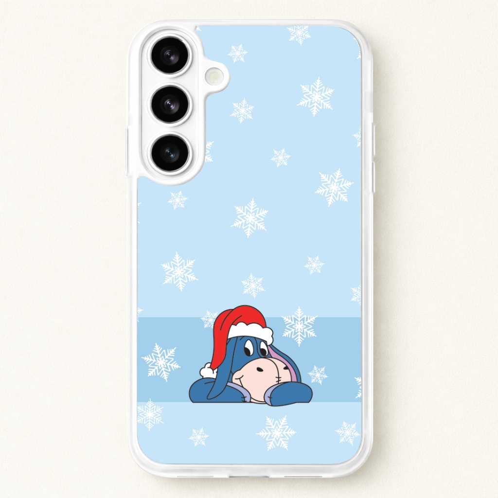 Cartoon Donkey Snowflakes Phone Case
