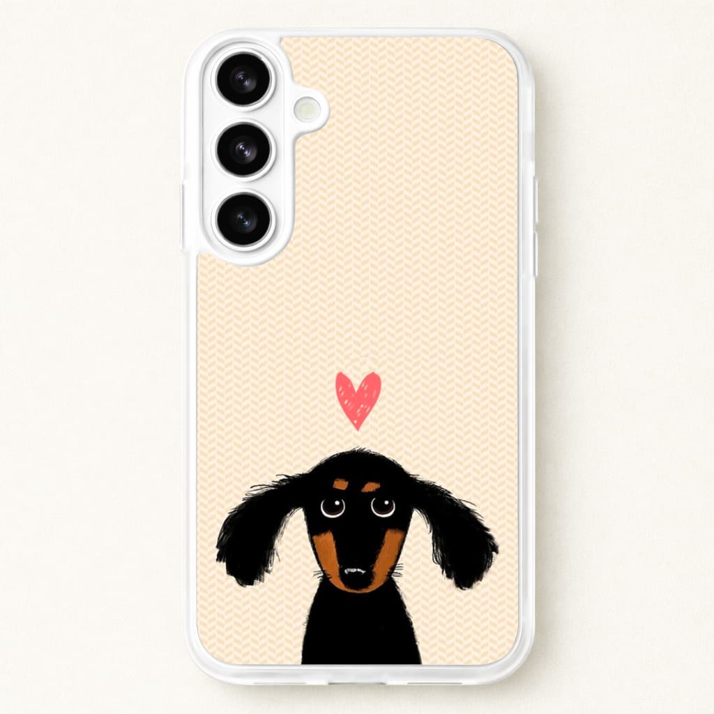 Dachshund Puppy Love Phone Case