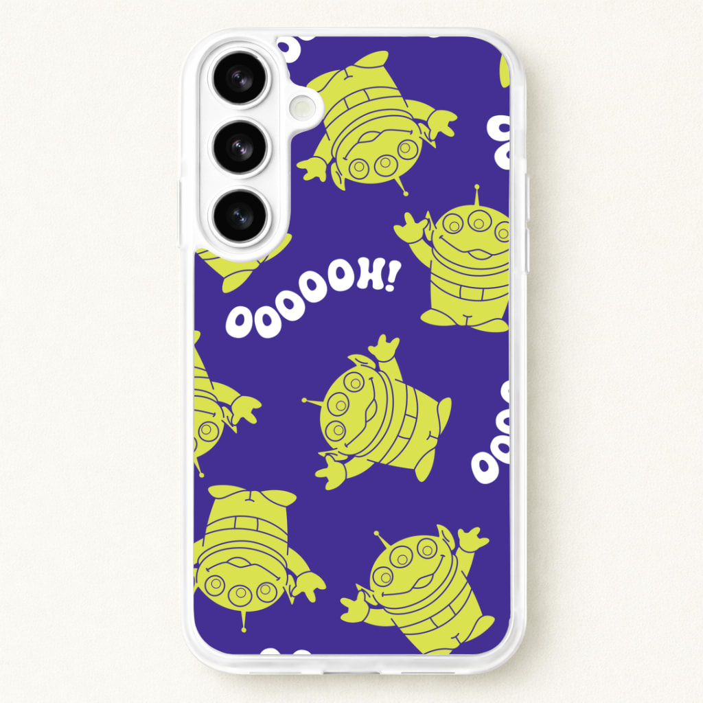 Toy Aliens Silhouette Pattern Phone Case