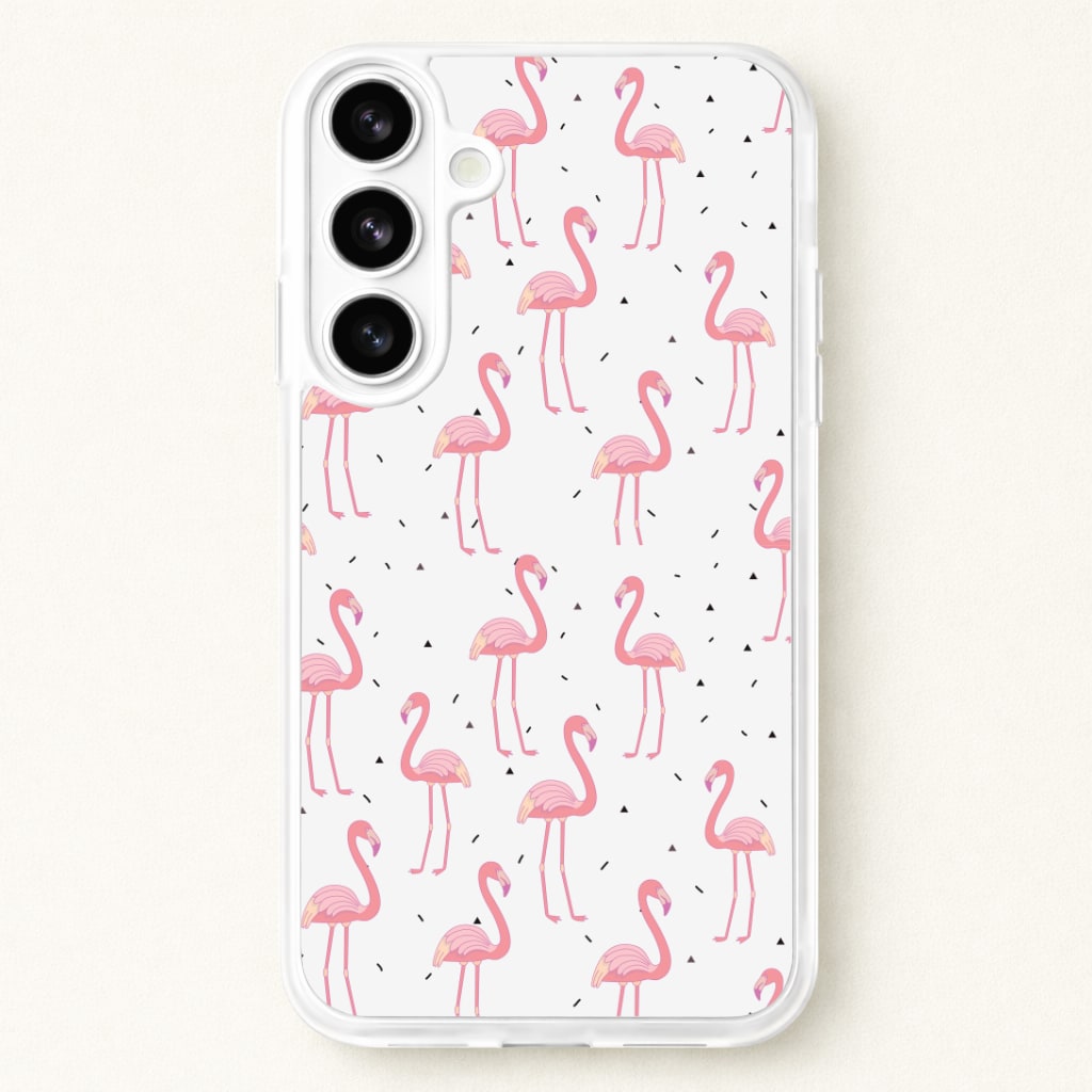 Pink Flamingo Pattern Phone Case
