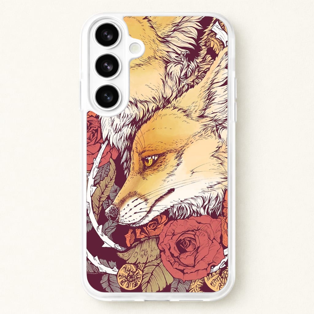 Red Fox Bloom Phone Case