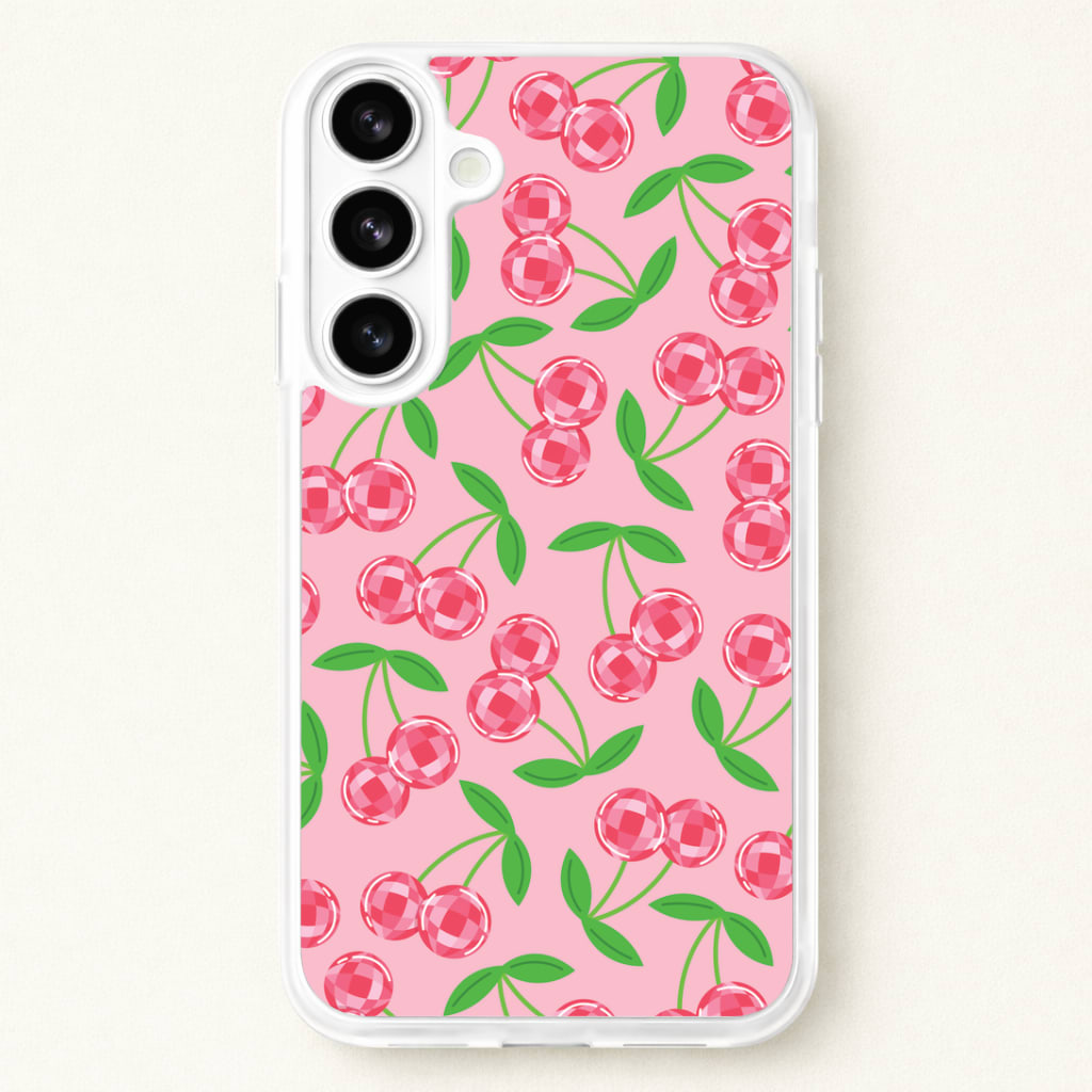 Disco Cherries Pattern Phone Case