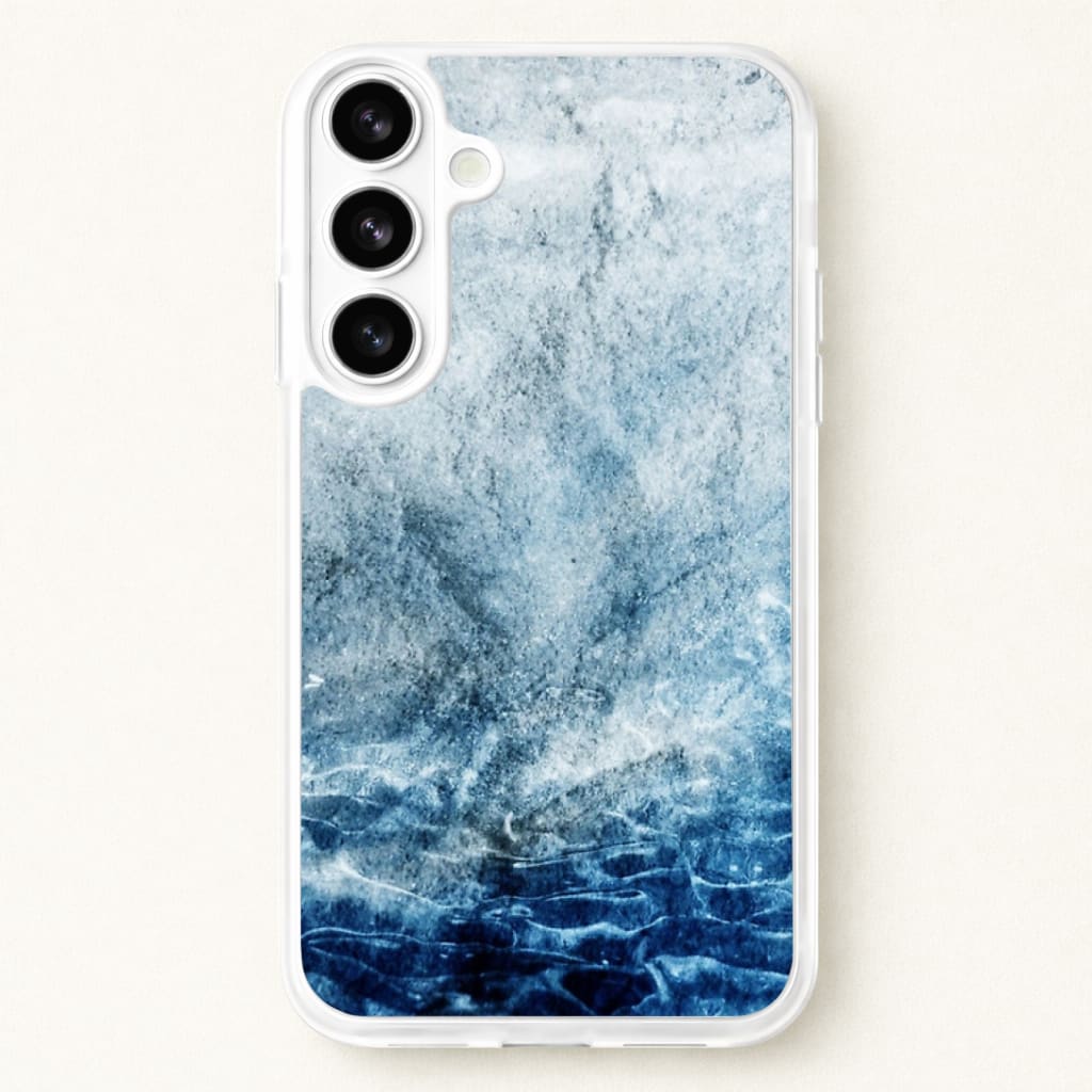 Sea Blue Marble Phone Case