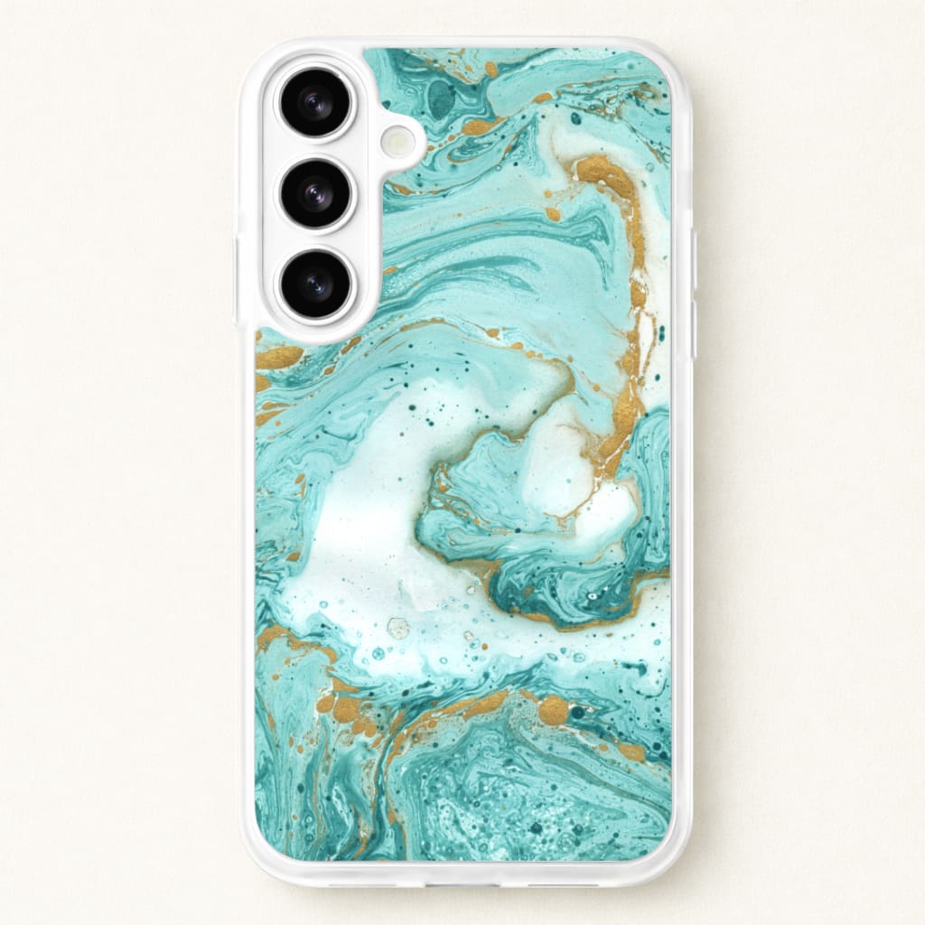 Green Marble Phone Case