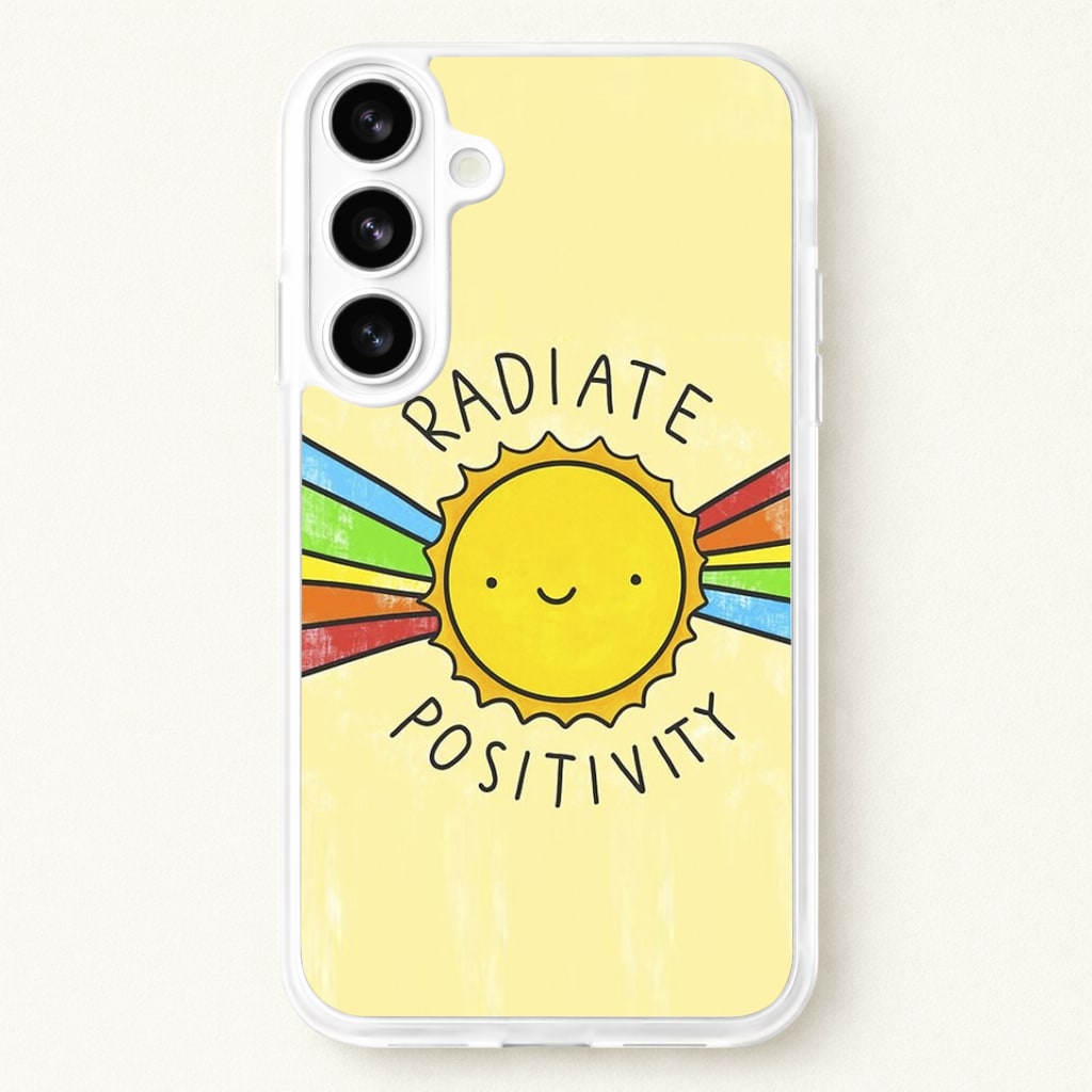 Radiate Positivity Sunshine - Positivity Phone Case
