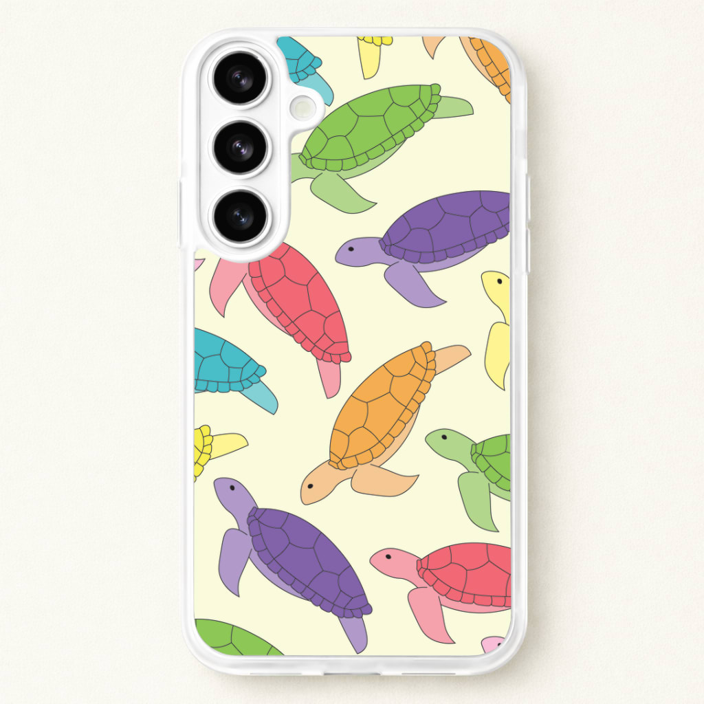 Multi Coloured Turtle Pattern - Sealife Phone Case