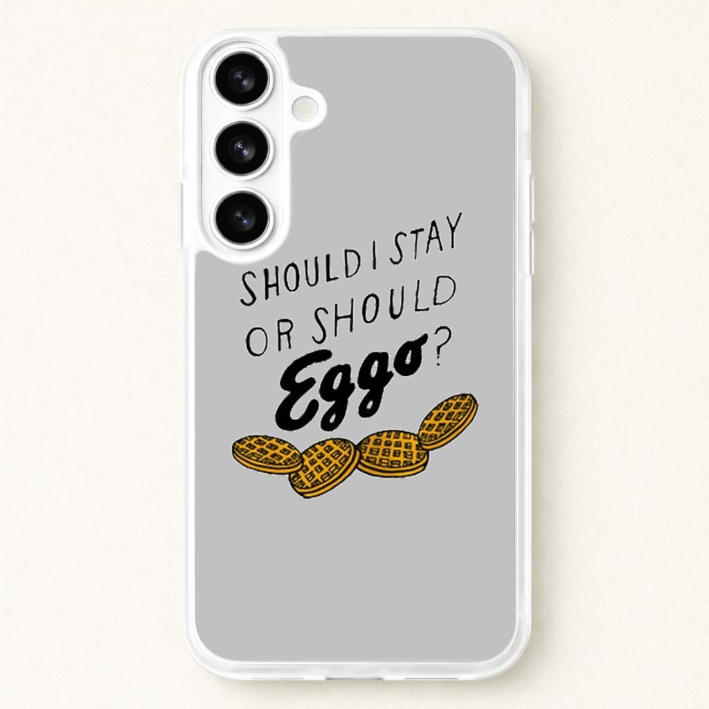 Should I Stay Or Should I Eggo Phone Case