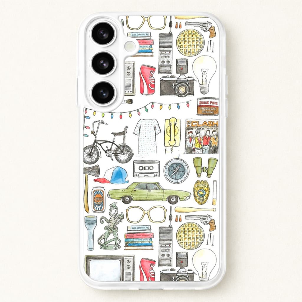 Stranger Objects Illustration Phone Case